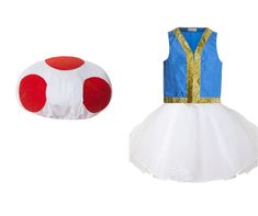 PRICES MAY VARY. Toad Inspired, Mushroom Baby Set Toad/Toadette in Mario Video Game costume Mario Bros Toad Costume, Cute Mario And Luigi Costumes, Toad From Mario Costume, Super Mario Bros Costumes Family, Toad Costume Diy Women, Mario Mushroom Costume, Baby Mushroom Costume, Mario Toad Costume, Toad Halloween Costume