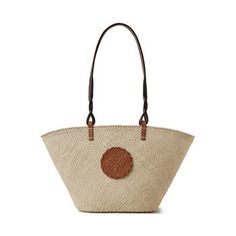 The Raffia Basket Tote is crafted from lightweight raffia with leather trims and handles. Finished with Mulberry Tree embossed branding, it's the perfect choice for beach outings. Leather trims Two leather top handles Embossed Mulberry Tree logo 20½"W x 9¾"H x 5¾"D 12½" handle drop Luxury Summer Straw Bag With Intrecciato Weave, Natural Straw Bag With Intrecciato Weave, Straw Bag With Intrecciato Weave For Spring Vacation, Natural Straw Bag With Leather Trim, Luxury Straw Bag With Bamboo Handle For Beach, Spring Vacation Straw Bag With Intrecciato Weave, Beach Straw Bag With Intrecciato Weave, Intrecciato Weave Straw Bag For Vacation And Spring, Intrecciato Weave Straw Beach Bag