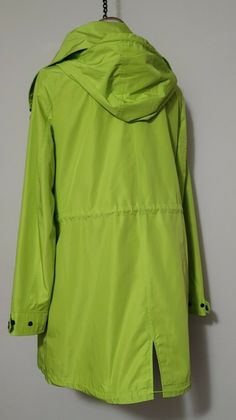 Michael Kors Hooded Windbreaker Water Resistant Neon Green Jacket Size M Jacket/Coat Length: Mid-Length Outer Shell Material: Polyester Pattern: Solid Closure: Zip Size: M Color: Neon Green Lining Material: Mesh Accents: Logo Vintage: No Brand: Michael Kors Size Type: Regular Department: Women Type: Jacket Style: Windbreaker Theme: Metal Features: Hooded Neon Green Jacket, Style Windbreaker, Logo Vintage, Green Hoodie, Duffle Coat, Green Jacket, Vintage Logo, Jacket Coat, No Brand