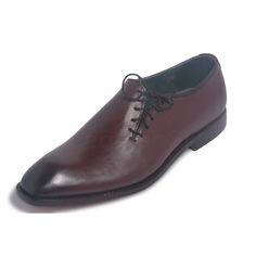 As the saying goes, a good leather shoe can be your best friend and will last you a lifetime. When it comes to smart casual, luckily there is a wide range of shoes for men to choose from. This two-tone genuine leather shoe is an iconic classic and a splendid choice for the smart casual look. The insole and fine finish make this shoe super comfortable to be worn all day long while the side-lace style adds flair and edge to this simple yet classic design. Here’s why this shoe is worth its price; Made from high-quality genuine leather Wingtip design Two-tone leather shoe Handmade Side-lace design This special rendition of a wing-tipped oxford in beautiful maroon and black patina makes this footwear every fashion conscious male’s wardrobe staple. This pair will smarten your trousers and accent Semi-formal Bridle Leather Oxfords With Almond Toe, Formal Moc Toe Leather Shoes With Branded Insole, Masculine Leather Shoes With Cap Toe, Classic Moc Toe Leather Shoes With Branded Insole, Formal Goodyear Welted Lace-up Leather Shoes, Masculine Leather Shoes With Almond Toe, Business Casual Bridle Leather Shoes With Leather Sole, Goodyear Welted Leather Shoes With Almond Toe, Masculine Leather Shoes With Almond Toe And Leather Sole