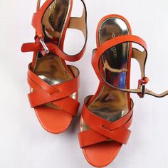 New // Never Been Worn Luxury Coach Sandals For Spring, Luxury Coach Sandals With Round Toe, Coach Closed Toe Formal Sandals, Coach Sandals For Spring Formal Occasions, Luxury Coach Open Toe Heels, Designer Summer Heels By Coach, Summer Designer Coach Heels, Coach Shoes, High Heel Sandals