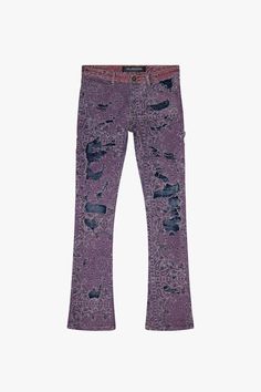 "BANDIT" LAVENDAR STACKED FLARE JEAN – Valabasas Denim Baggy Tee, The Bandit, Short Weave, Man Weave, Hats For Sale, Sweater Set, Flare Pants, Outerwear Jackets, Flare Jeans