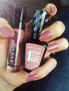 Wet n wild rebel rose and stay classy a perfect match. Essie Nail Colors, Hard Candy Makeup, Wild Makeup, Cruelty Free Nail Polish, Opi Nail Colors, Wet N Wild Makeup, Cruelty Free Cosmetics, Nail Ring, Makeup To Buy