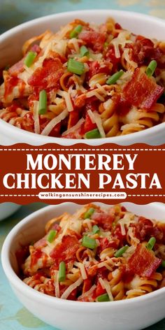 Tired of boring weeknight dinners? Craving a cheesy, smoky flavor bomb the whole family will devour? Look no further! This Monterey Chicken Pasta is your answer. Monterey Chicken Pasta, One Pan Monterey Chicken Pasta, Baked Monterey Chicken, Bonanza Monterey Chicken Recipe, Monterey Chicken Spaghetti Bake, Chicken Monterey Recipe Bonanza, Easy Main Course Recipes