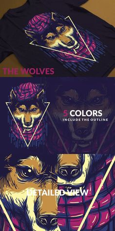 The Wolves T shirt #tshirt t-shirt #t_shirt t shirts #tshirts t-shirts #t_shirts T shirt design #tshirtdesign T-shirt designs #t_shirtdesign T shirts designs #tshirtsdesigns 3.1143