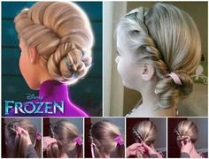 Frozen Coronation, Princess Hairstyle, Girls School Hairstyles, Diy Disney, Frozen Princess, Frozen Disney, Frozen Birthday