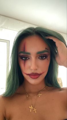 Joker Halloween Makeup, Joker Halloween Costume, Joker Halloween, Joker Makeup, Classy Halloween Costumes