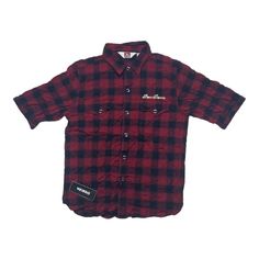 "Name : Y2K Ben Davis Flannel Shirt Size : L Colour : Red Condition : Gently Used DESCRIPTION 👋🏻 Hello, Please follow my shop 🔥Price drop everyday, offer accepted If you like this item please 🖤 (For Secret Discount!) Measurements :  Pit to Pit : 20\" inches Length : 26\" inches Size on tag : L Description : - Shirt is in a good condition - No stained, no hole and no tear ** NO REFUND, please read all description before make a decision." Collared Shirt For Streetwear In Winter, Collared Shirt For Winter Streetwear, Winter Collared Shirt For Streetwear, Winter Streetwear Button-up Shirt, Winter Streetwear Collared Flannel Shirt, Collared Flannel Shirt For Winter Streetwear, Winter Plaid Shirt For Streetwear, Collared Cotton Short Sleeve Shirt For Streetwear, Casual Winter Flannel Streetwear Shirt