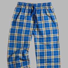 Sport Teams Matching Color Lounge Pant. Boxercraft PJ. Plaid Comfy Lounge Pants. Customized and Personalize Plaid. Team or School colors. Screen Print Down Leg Embroidered Monograms. YOUTH&ADULT. Sports Matching Team Colors. This perfect pair of plaid lounge pants female styles. So soft you will want to wear them all day. College Sorority, High School and Middle School Colors. 4.3 oz., 100% double-brushed cotton flannel Pockets Cotton, twill tape tie Full-length Unisex fit Adult Size S-2X En Plaid Sleepwear With Pockets For Loungewear, Plaid Bottoms With Elastic Waistband For Loungewear, Plaid Long Pants For Lounging, Casual Plaid Lounge Pants, Plaid Long Pants Sleepwear For Sleepover, Casual Plaid Bottoms For Sleep, Plaid Sleepwear Pants For Pajama Party, Plaid Long Pants For Pajama Party, Plaid Sleepwear With Relaxed Fit Long Pants