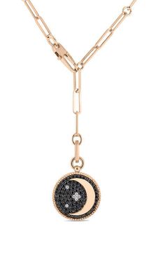 Roberto Coin Venetian Princess 18kt Black & White Diamond Necklace 7773284AB19X.  1.15ct total diamond weight. White Diamond Necklace, Roberto Coin, Proud To Be, White Diamond, Diamond Necklace, Toronto, Coin, Black White, Black And White