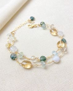 Ethereal Jewelry, Ankle Bracelets Diy, Golden Quartz, Fancy Jewelry Necklace, Layered Bracelet, Golden Rutilated Quartz, Diy Jewelry Unique, The Lobster, Gems Bracelet