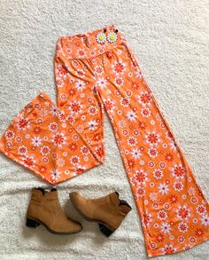 Sunny Fields Flare Leggings | Retro 1960s-1970s Hippie Vintage-Inspired Bellbottom Pants | Boho High Waist Flares | Plus Size, Short Long Casual Full Length Flares For Spring, Casual Full-length Spring Flares, Retro Flare Bottoms For Fall, Vintage Non-stretch Bottoms For Spring, Stretch 70s Inspired Fall Pants, 70s Inspired Stretch Pants For Fall, Stretch Pants For Fall In 70s Style, Spring Hippie Wide Leg Flares, Spring Hippie Loungewear Pants