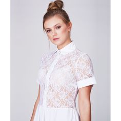 The Cotton Lace Dress is cut from a sumptuous lightweight cotton poplin. Mastering modern femininity, this design is a beautiful spring essential. The Lace Dress showcases a feminine and elegant design. This beautiful style accentuates the waist, where the cut follows the curves of a woman’s silhouette. The full cotton skirt adds a luxurious and elegant finish; the perfect option for any occasion. Exquisite finishing touches are seen in cotton cuffs and collar, which showcase the custom-made gol White Summer Midi Dress For Semi-formal Occasions, White Midi Dress For Semi-formal Spring Events, White Semi-formal Midi Dress For Spring, Feminine Fitted White Shirt Dress, Fitted Feminine Shirt Dress For Formal Occasions, Feminine Summer Shirt Dress For Formal Occasions, Feminine Shirt Dress For Summer Formal Occasions, Feminine Formal Shirt Dress For Summer, Formal Feminine White Shirt Dress