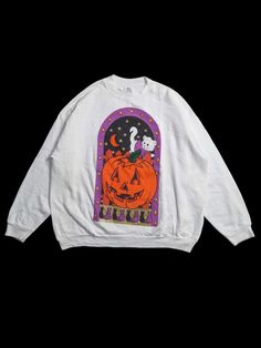 Made In Usa    Vintage Vintage 80s Halloween Sweatshirt Made in USA  halloween costume ideas Easy 30 day return policy Halloween Costume Ideas Easy, Costume Ideas Easy, 80s Halloween, Quilt Size Chart, Halloween Horror Nights, Halloween Poster, Halloween Costume Ideas, Young T, Quilt Sizes