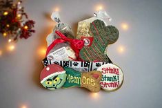 Grinch Holiday Basket - Small Yogurt Chips, Egg Biscuits, Savory Bites, Treat Basket, Holiday Baskets, Vanilla Yogurt, Snack Time, Holiday Treats, Dog Treats