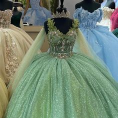 Princess Sage Green Puffy Quinceanera Dresses Applique Beads With Cape Corset Sweet 16 Dress Vestidos De 15 Anos 15th Birthday Princess Style Green Ball Gown For Quinceanera, Princess Green Ball Gown For Quinceanera, Princess Style Green Ball Gown For Sweet 16, Green Princess Quinceanera Dress For Party, Green Tulle Ball Gown For Sweet 16, Green Princess Tulle Quinceanera Dress, Green Ball Gown For Sweet 16 Quinceanera, Green Tulle Quinceanera Dress For Party, Princess Tulle Quinceanera Dress For Sweet 16