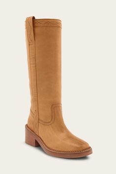 Kate Pull On Boots for Women | The Frye Company Fall Wishlist, The Frye Company, Pull On Boots, Boots For Women, Woodstock, Walk In, Riding Boots, Block Heels, Womens Boots