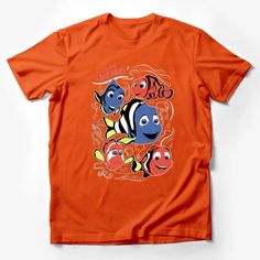 Finding Nemo T-Shirt, Disney Pixar Fish Cartoon, Kids and Adult Sizes Male T-Shirt Custom graphic T-Shirt.Customize your color Disney Short Sleeve Pre-shrunk T-shirt, Disney Pre-shrunk Short Sleeve T-shirt, Disney Crew Neck T-shirt With Sublimation Print, Fish Cartoon, Theme Park Outfits, Education Quotes Inspirational, Finding Nemo, Cartoon T Shirts, Casual Summer Shirts