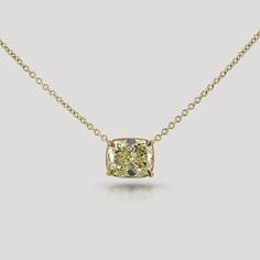 S Luxury Yellow Gold Necklaces With Single Cut Diamonds, Luxury Yellow Necklaces For Women, Luxury Yellow Gold Pendant Diamond Necklace, Luxury Sparkling Yellow Gold Necklace, Classic Luxury Yellow Gold Diamond Necklace, Luxury Custom Yellow Gold Diamond Necklace, Necklace Chic, Yellow Diamond Necklace, Floating Necklace