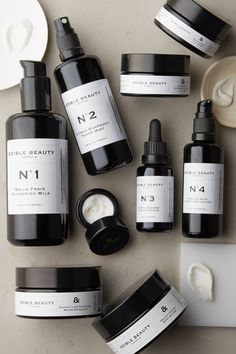 Edible Beauty - Created by naturopath and nutritionist Anna Mitsios. All products incorporate only ethically sourced botanicals that are safe enough to eat and nurturing for the whole body. Coffee Body Butter, Body Lotion Packaging, Bin Design, Logo Design Inspiration Vintage, Face Polish