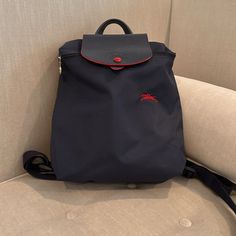 Excellent Condition - Barely Used Longchamp Bags, Color Blue, Bag Lady, Navy Blue, Backpacks, Navy, Women Shopping, Blue, Color