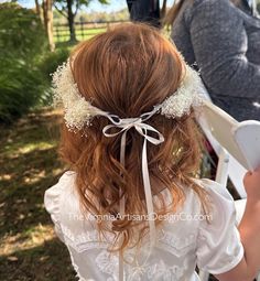 Dried Babys Breath Flower Crown Babys Breath Floral Crown Dried Flowers Bridal Floral Crown Handmade Flower Crown - Etsy