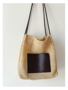 Achieve an elevated and refined look with the Elena Handbags Straw Woven Tote Bag with Leather Accent. Beautifully crafted with a uniquely textured straw weave and leather accents, this luxe tote bag is perfect for carrying your everyday necessities with a timeless sense of chic style. Size: 12.2"H x 11"W x 4.7"D Designer Style ID: 8514 Straw Woven Tote Bag with Leather Accent, Retro Vibes, Summer Bag, Beach Shoulder Bag Elegant Straw Rectangular Bucket Bag, Elegant Rectangular Straw Bucket Bag, Beige Straw Satchel Bag, Summer Straw Hobo Bag With Woven Leather, Woven Leather Straw Shoulder Bag, Beige Straw Satchel With Braided Handles, Beige Satchel Straw Bag With Braided Handles, Brown Straw Bucket Bag For Everyday Use, Chic Brown Straw Bucket Bag