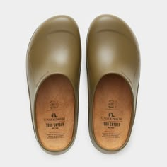 Italian Garden Clogs in Camp Olive – Gardenheir Shop Around The Corner, Organizing Items, Birkenstock Clog, Birkenstock Clogs, Square Shoes, Rubber Clogs, Seek God, Tuxedo Shirt Dress, Garden Clogs