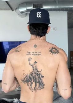 Cowboy Tattoos, Basic Tattoos, Wrist Tattoos For Guys, Tattoo Inspiration Men, Bicep Tattoo, Back Tattoos For Guys, Greek Tattoos, Black Ink Tattoos, Elegant Tattoos