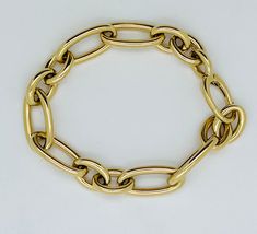 14kt Italian Yellow Gold Mixed Oval Link Chain Bracelet ❤ 14kt yellow gold ❤ Large Link Size: 20 x10mm ❤ Smaller Link Size: 12 x 9mm ❤ Lock : Connector  ❤Connector  size: 18 x 10mm ❤ Length : 7.5" (13grams)  ❤Made in Italy ❤The bracelet has a matching necklace In case of exchange there will be $30 exchange fee Luxury Yellow Gold Oval Link Charm Bracelet, Oval 14k Yellow Gold Bracelet, Oval Gold Bracelet Stamped 14k, Oval Gold Chain Bracelet, Modern Oval Yellow Gold Bracelet, Modern Yellow Gold Oval Bracelet, 14k Gold Oval Bracelet With Polished Finish, Oval Yellow Gold Chain Bracelet With Polished Finish, Yellow Gold Chain Bracelet