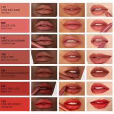 Natural Lipstick Colors, Nars Products, Nude Lipstick Shades, Kiss Me Deadly, Lip Sticks, Natural Lipstick, Lipstick Shades, Lip Pencil, Lipstick Lip