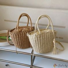 Bird in Bag - Straw bag beach bag female new bags fashion large capacity vegetable basket shoulder bag Straw Beach Bag, Vegetable Basket, New Bags, Street Trends, Bags Fashion, Bird In Bag, Wicker Baskets, New Bag, Decorative Wicker Basket