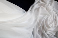 White Chiffon Fabric, Sports Costumes, Sports Costume, Bridal Fabric, White Chiffon, Tulle Fabric, Sheer Fabric, Sheer Fabrics, Chiffon Fabric