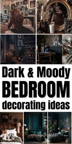 dark and moody bedroom decor ideas