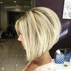 Modern Bob Hairstyles, Stacked Bob Haircut, Short Bob Hairstyles, Great Hair