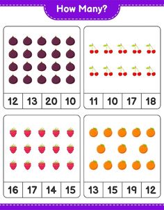 the worksheet shows how many numbers are in each row and which one is missing?