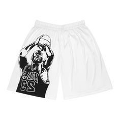 Supply teams and their fans with stylish basketball shorts. They're comfortable and adjustable with an elastic waistband and drawstring. You can print high-definition designs all over the moisture-wicking and odor-resistant fabric for full customization. Don't stop there. Pair it with a matching basketball jersey to be game-ready.  .: Material: 100% moisture-wicking polyester .: Extra light fabric (4 oz/yd² (136 g/m .: No pockets .: Seam thread color automatically matched to design (black or whi Casual Sublimation Custom Print Design For Basketball, Basketball Team Spirit Shorts For Sports Season, Basketball Team Spirit Shorts, Casual Athletic Shorts With Built-in Shorts For Basketball, Basketball Athletic Shorts For Sports Season, Team Spirit Athletic Shorts For Summer, Basketball Athletic Shorts For Sports, Athletic Shorts For Basketball Season, Summer Team Spirit Athletic Shorts