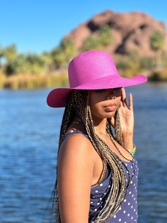 Gorgeous pink sun hat in a 4" wide brim. Hand woven in a brisa weave with a round dome crown. Available in medium and large. Our hats are handwoven with extreme attention to detail and dedication to traditional techniques. Each Paja Toquilla hat is a testament to the slow fashion movement, honoring the skill and artistry of our artisans who have faithfully preserved their craft for generations.  OUR HAND CRAFTED HATS PROCESS Paja toquilla, is a palm-like plant which is used to weave our hats and can be found off the coast of ecuador.  the soft middle palm leaves are washed and placed out in the sun to dry. the sun bleaches the straw, making it strong and flexible for easy weaving.  weaving is a unique skill, depending on the fineness of the weave, a single hat can take up to four months to Pink Sun Hat With Upf 50+ For Summer, Pink Sun Hat With Upf 50+ Short Brim, Pink One-size Sun Hat For Summer, Easy Weaving, Pink One-size Straw Hat For The Beach, Handmade Pink Sun Hat, One Size, Fashion Movement, Luxury Hats, Hat Wide Brim