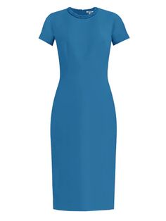 Aspen blue Basic Sheath Dress, A must have in every closet, a basic, timeless dress that can be worn day or night. Wear it as it is or accessorize it, sleeveless, boat neckline, High quality Italian novelty fabric, Fully lined with light weight fabric, Knee length dress, Invisible zipper in the back, Made in the USA, Ships within 3-5 business days, 3/4 sleeves, boat neckline, High quality Italian novelty fabric, Fully lined with light weight fabric, Knee length dress, basic dress, work wear, bas Elegant Fitted Daywear Dresses, Elegant Fitted Dresses For Daywear, Blue Fitted Bodice Midi Dress For Work, Blue Fitted Midi Dress For Work, Blue Midi Dress With Fitted Bodice For Work, Fitted Bodice Sheath Midi Dress For Work, Fitted Sheath Midi Dress For Work, Fitted Sheath Dress For Daywear, Classic Sheath Dress For Cocktail Occasions