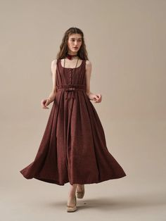 Grace 31 | wool party dress – Linennaive Bow Belt, Warm Dresses, Cape Coat, Wool Dress, Ruffle Trim, Elegant Dresses, Vintage Dresses, Party Dress, Romance