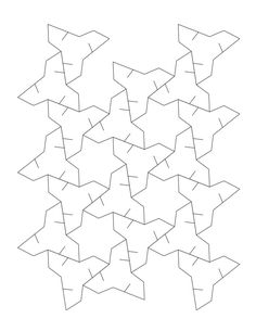 an image of a bunch of stars that have been cut out into small shapes and placed on top of each other