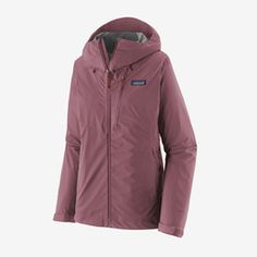 Patagonia Women's Granite Crest Waterproof Rain Jacket Patagonia Recycled Polyester Outerwear For Outdoor Activities, Patagonia Nylon Outerwear For Outdoor Activities, Patagonia Functional Recycled Polyester Outerwear, Patagonia Functional Outerwear In Recycled Polyester, Functional Patagonia Recycled Polyester Outerwear, Functional Patagonia Outerwear In Recycled Polyester, Patagonia Nylon Outerwear For Outdoor, Patagonia Nylon Windbreaker For Outdoor, Patagonia Nylon Windbreaker For Hiking