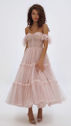 Ruffled Sweetheart Neckline Prom Dress, Evening Organza Corset Dress With Ruffles, Cocktail Corset Dress With Ruffles And Fitted Bodice, Tulle Corset Ball Gown For Evening, Cocktail Evening Dress With Lined Bodice In Tulle, Cocktail Evening Dress With Lined Bodice And Tulle, Party Corset Dress With Tulle Skirt And Organza, Ruffled Corset Dress For Gala And Prom Season, Evening Dress With Sheer Sleeves And Sweetheart Neckline