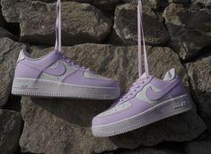 Lilac Air Force 1 Purple Sneakers Custom Air Force 1 Lilac Women-2 Purple Sneakers, Air Force 1, Air Force, Lilac, Force, Sneakers, Purple