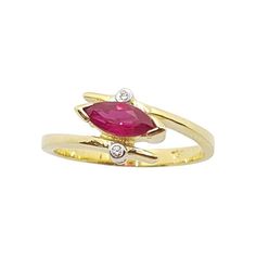 Marriage Ring, Ruby Diamond Rings, Diamond Ring Settings, Gold Ring Sets, Designer Jewellery, Marquise Diamond, Ruby Diamond, Ring Set, Ring Sets