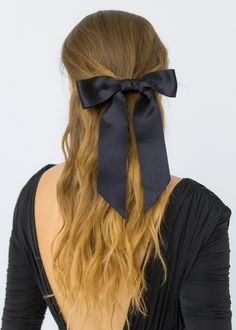 The Virginia Bow Barrette is made by hand in New York of double faced silk ribbon with a steel French barrette closure. We recommend treating this bow as you would a piece of jewelry, and storing it in the dust bag when not in use. Avoid contact with water, perfume, and other chemicals, including hairspray, which should be used before placement in the hair. Bow Tie Hair, Pink Hair Clips, Luxury Hair Accessories, Alligator Hair Clip, Hair Grips, Hair Adornments, Double Bow, Bow Knot, Ribbon Hair