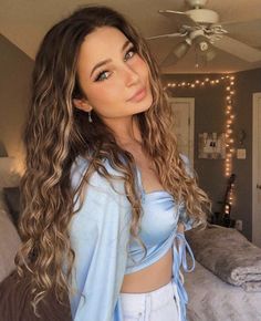 Biracial Hair, Curly Hair Problems, Natural Wavy Hair, Natural Curls Hairstyles, Wavy Curly Hair, Curly Girl Hairstyles, Permed Hairstyles, Long Wavy Hair, Curly Hair Care