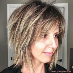 Shag To Bob, Shaggy Thick Hair, Inverted Shag Haircut, Bob Shag With Bangs, Shaggy Haircuts For Straight Hair, Shaggy Bob For Straight Hair, Short Shag Hairstyles Straight Hair, Fine Hair Shag Haircut, Short Shag Haircuts For Thick Hair