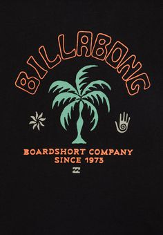 Billabong 2 PACK - T-Shirt print - white/black Cool Tshirt Designs, Beach Edit, Surf Logo, Tree Logo Design, T Shirt Design Template, Surf Design, Tree Logos, Summer Projects