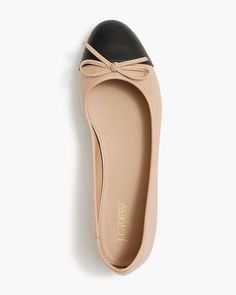 Factory: Ballet Flats With Cap Toe For Women The Ballet, Ballet Flats, Spring Outfits, Shoes Flats, Fashion Forward, Ballet, For Women